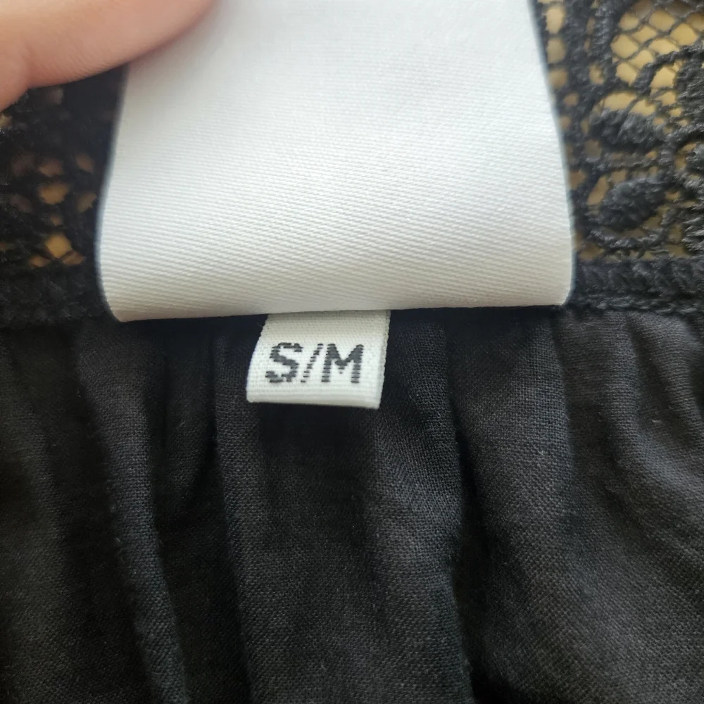 Laneway The Label Hart Slip Dress Black Sz S/M Sheer Fairy Whimsygoth Romantic - Picture 9 of 13